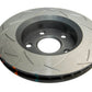 DBA 07-09 Jeep Wrangler JK Front Slotted 4000 Series Rotor