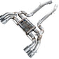 AWE Tuning 20-25 BMW X3 M/M Comp (F97) AWD SwitchPath Axle-back Exhaust - Chrome Silver Tips