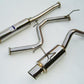 Invidia 96-00 Honda Civic EK4 J-Spec 3DR 60mm (101mm tip) Cat-back Exhaust