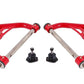 BMR 70-81 Chevrolet Camaro A-Arms Upper Non-Adjustable Delrin Std Ball Joint - Red