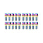 Wheel Mate Mevius Lug Bolt Set of 20 - Neon Chrome 14x1.25 27mm Cone 60 DEG TAP