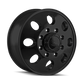 ION Type 167 20x8.25 / 8x200 BP / High Offset / 142mm Hub Gloss Black Wheel