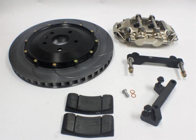 Alcon 00-09 Honda S2000 Wisefab 2 Piston Rear Race Kit - Anodized