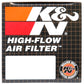 K&N Universal Rubber Filter Round Tapered 1-11/16 Flange 3.5in Base OD x 2in Top OD x 4in H
