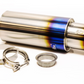 GReddy Universal 2.5in 3-Bolt Tip Revolution Ti Mufller