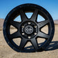 ICON Rebound 18x9 6x135 6mm Offset 5.25in BS 87.1mm Bore Double Black Wheel