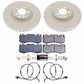 Power Stop 18-21 Land Rover Range Rover Sport Front Z23 Coated Brake Kit