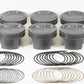 Mahle MS Piston Set 408ci 4.030in Bore 4in Stroke 6.250in Rod .927 Pin -6.5cc 9.5 CR - Set of 8