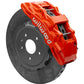 Wilwood SX6R WCCB Carbon-Ceramic Front Brake Kit 15in Plain Face Red 05-13 Chevy Corvette