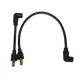 Moroso 80-84 H-D FL / 84-99 H-D FXST/FLST /91-98 H-D FXD Spiral Core Wire Set - Black