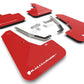 Rally Armor 2024 Subaru Crosstrek Red UR Mud Flap White Logo