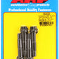 ARP 5/16-24 X 2.000 black 12pt water pump pulley w/ .750in fan spacer stud kit