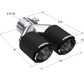 MBRP Universal Carbon Fiber Dual Tip 3.5in OD/2.5in Inlet