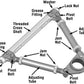 SPC Performance Pro Series Front Adjustable Upper Control Arm (Chrysler Thread-In 10deg) (Race Only)