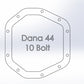 aFe 97-18 Jeep Wrangler TJ/JK Dana 44 Street Series Differential Cover w/ Machined Fins - Raw