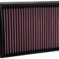 K&N Replacement Air FIlter 18-20 Renault Megane IV 1.8L L4