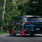 MBRP 19-23 Mazda 3 Hatchback T304SS 2.5in Axle-Back, Dual Rear Exit Street Profile
