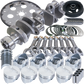 Eagle Chevy 350 1Pc 3.750in Crank 5.700in I-Beam Rods 4.060in Pistons 168 Tooth FP Balanced Assembly