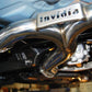 Invidia 15+ Subaru WRX/STI 4Dr Q300 Twin Outlet Rolled Titanium Burnt Quad Tip Cat-Back Exhaust