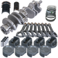Eagle Ford 351W 4.000in Crank 6.200in I-Beam Rods -28cc Inv Dome 4.030in Pistons Rotating Assembly