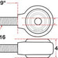 SPC Performance XAXIS Rod End Ball Joint