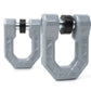 DV8 Offroad Elite Series D-Ring Shackles - Pair (Gray)