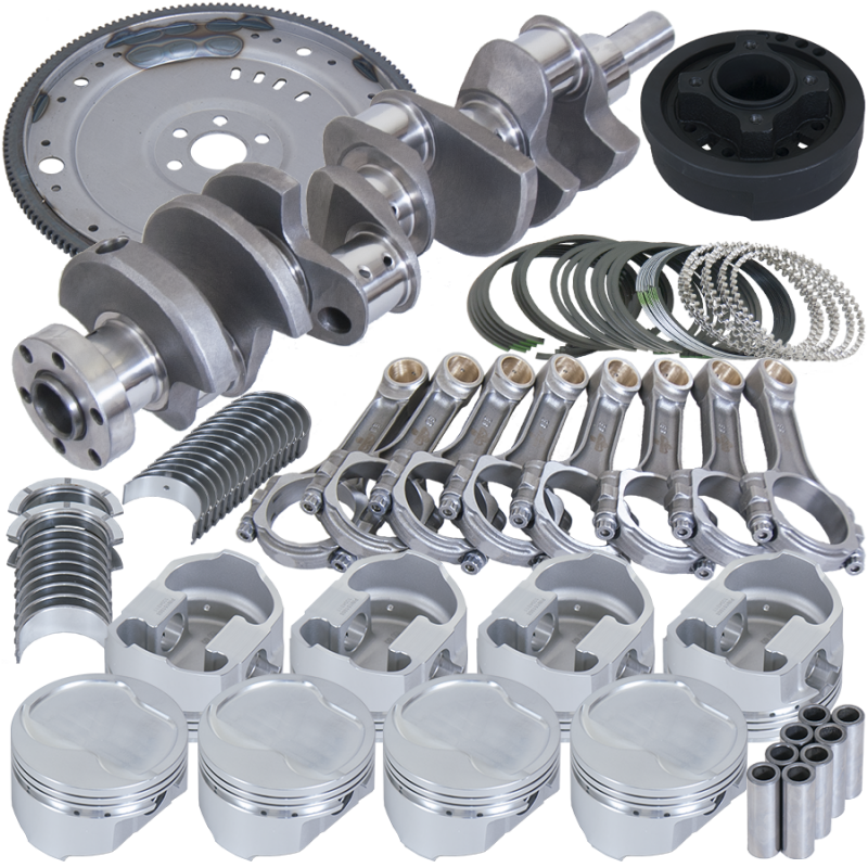 Eagle Ford 302 3.000in Crank 5.090in I-Beam Rods 4.060in Pistons 157 Tooth FW Balanced Assembly