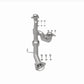 BRE Exhaust 05-10 Odyssey 3.5L Front Pipe Kit