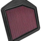K&N Replacement Panel Air Filter for 2015 Hyundai Genesis Sedan 5.0L V8 (Right)