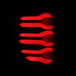 AlphaRex 09-14 Ford F150 LUXX LED Tailights - Black/Red Housing