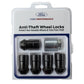 Ford Racing 2023+ Ford Bronco Raptor  M14 x 1.5 Black Security Lug Nut Kit - Set of 5