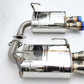Invidia 22+ Subaru WRX Q300 3.5in. Rolled Dual Wall T.I Tip Axle-back Exhaust