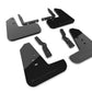 Rally Armor 2024+ Ford Mustang Black UR Mud Flap w/ Metallic Black Logo