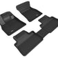 3D MAXpider 19-21 Audi E-Tron Kagu 1st + 2nd Row Floormats - Black