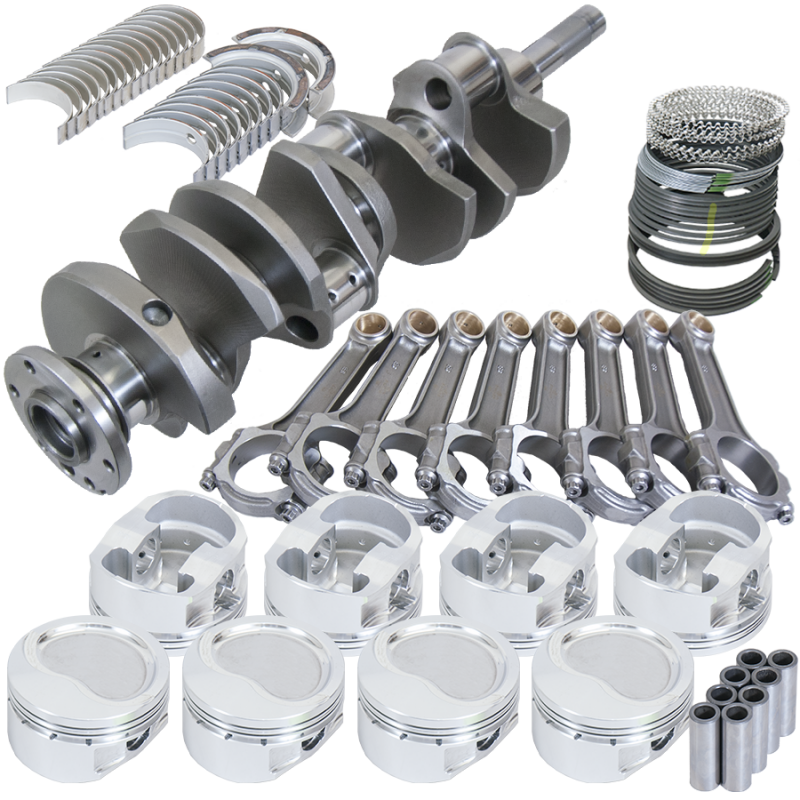 Eagle Ford FE 4.250in Crank 6.700in I-Beam Rods -21cc Inv Dome 4.165in Pistons Rotating Assembly