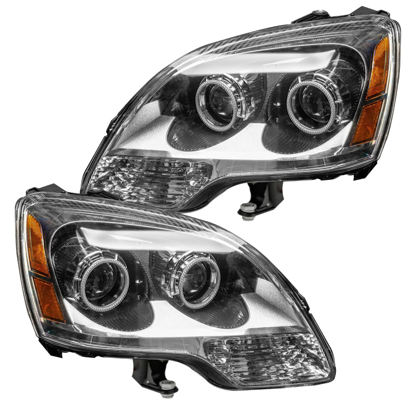 Oracle Lighting 08-12 GMC Acadia Non-HID Pre-Assembled LED Halo Headlights - (2nd Design) -Red