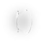 KC HiLiTES SlimLite 8in. LED Light Shield (Shield Only) - Clear
