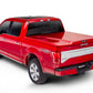 UnderCover 22-24 Toyota Tundra CC 5.5ft w/ Deck Rail Sys Elite LX Bed Cover - Platinum White Pearl