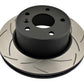 DBA 96-97/99-04 Land Rover Discovery Front T2 Slotted Street Series Rotor