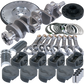Eagle Ford 302 3.400in Crank 5.400in I-Beam Rods 4.000in Pistons 157 Tooth FW Balanced Assembly