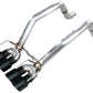 AWE Tuning 09-13 Chevrolet Corvette 6.2L Track Edition Axle-back Exhaust w/ Diamond Black Tips