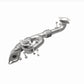 BRE Exhaust 02-05 Sedona 3.5L Front Pipe Kit
