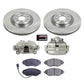 Power Stop 19-21 Volkswagen Jetta Front Autospecialty Kit w/Cals