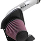 K&N 10-11 Ford Taurus 3.5L V6 Silver Typhoon Cold Air Intake