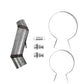 MBRP 00-06 Honda TRX 350FM FE TE TM Rancher Slip-On Exhaust System w/Sport Muffler