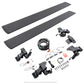 Go Rhino 07-13 Chevrolet Silverado 1500 4DR Crew Cab E1 Electric Running Board Kit - Textured Black
