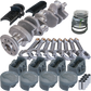 Eagle Chevy 400 3.750in Crank 5.700in I-Beam Rods -20cc 4.155in Pistons Rotating Assembly
