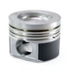 Mahle MS 01-16 6.6L Chevy Duramax Piston & Ring Kit - 4.055in. Bore/3.898in. Stroke-Set of 8
