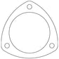 Cometic .043in Copper Exhaust Header Collector Gasket - 3.5in Diameter - 4.438in Bolt Circle