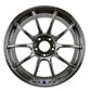 Advan RZII 18x8.0 +48 5-100 Racing Hyper Black Wheel